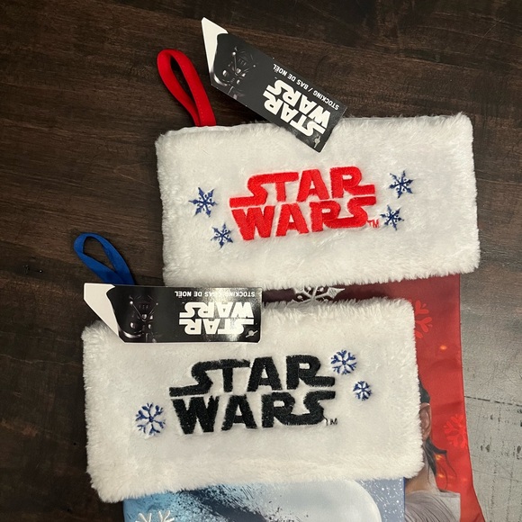Star Wars Christmas Stockings NWT - Stormtrooper and Rey - Picture 3 of 4
